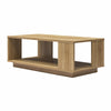 Knowle Contemporary Rectangle Coffee Table - Natural
