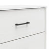 BrEZ Build Pearce 4 Drawer Dresser - White - 4 Drawer