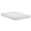 Impressions Queen Wall Bed Bundle with 8in Memory Foam Mattress - White - Queen