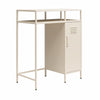 Cache Metal Locker-Style Mini Refrigerator Organizer - Parchment