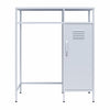 Cache Metal Locker-Style Mini Refrigerator Organizer - Powder Blue