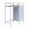 Cache Metal Locker-Style Mini Refrigerator Organizer - Powder Blue