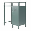 Cache Metal Locker-Style Mini Refrigerator Organizer - Hunter Green/Silver Pine