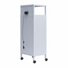 Cache Metal Locker-Style Mobile Storage Cart - Powder Blue