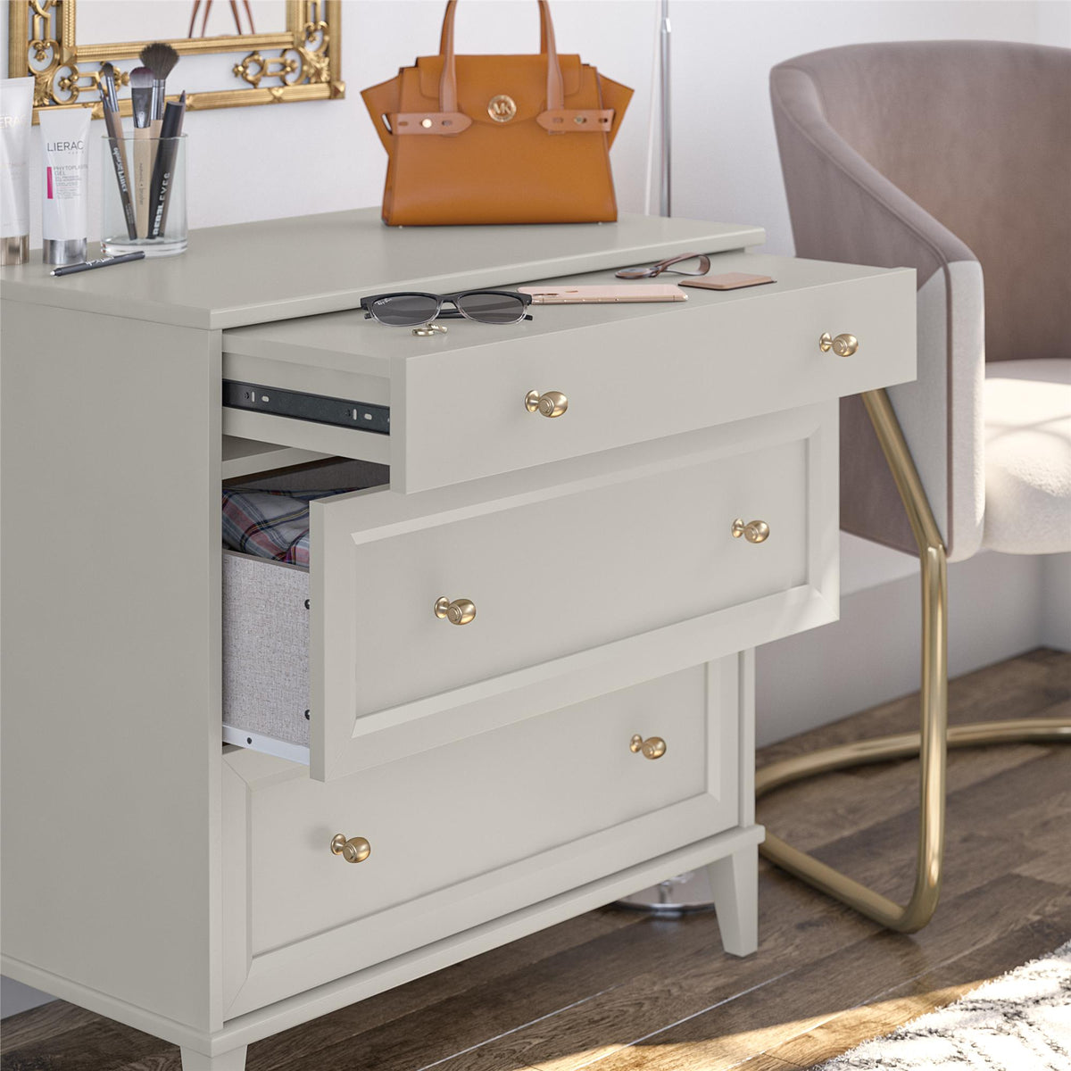 Dresser with pull out table on sale