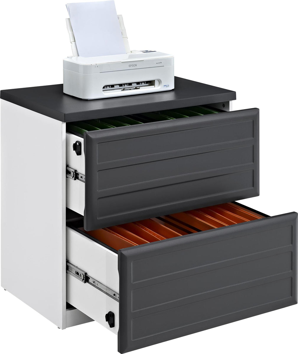 Pursuit Lateral File Cabinet Cherry Ameriwood