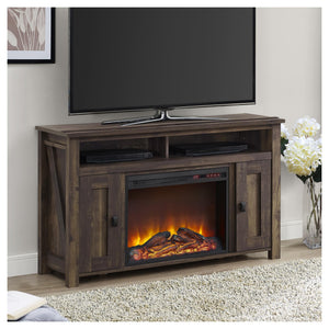 Farmington Electric Fireplace TV Console for TVs up to 50" - Rustic