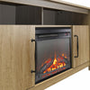 Augusta Electric Fireplace and TV Console for TVs up to 65” - Natural