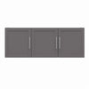 Camberly Framed 54" Wall Cabinet, Graphite Gray - Graphite Grey