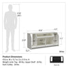 The Loft TV Stand for TVs up to 59" - White