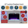 Lumina Fireplace TV Stand for TVs up to 48" - Graphite Grey - 46”-50”