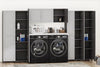 Kendall 36" Utility Storage Cabinet, Graphite Gray/Light Gray - Gray