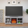 Edgewood TV Console with Fireplace for TVs up to 60", Dove Gray - Dove Gray