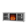Edgewood TV Console with Fireplace for TVs up to 60", Dove Gray - Dove Gray