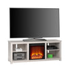 Edgewood TV Console with Fireplace for TVs up to 60", Ivory Oak - Ivory Oak