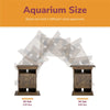 Farmington 10/20 Aquarium or Terrarium Tank Stand, Rustic - Rustic