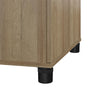 Lory Storage Cabinet with Drawer, Natural - Natural
