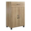 Lory 24" 1 Drawer/2 Door Base Storage Cabinet, Natural - Natural