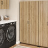 Lory 36" Utility Storage Cabinet, Natural - Natural
