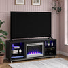 Lumina Fireplace TV Stand for TVs up to 70", Black Oak - Black Oak - 66”-70”