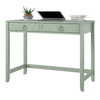 Her Majesty 2 Drawer Writing Desk, Pale Green - Pale Green