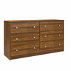 Ellwyn 6 Drawer Wide Dresser - Bank Alder