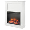 Ellsworth Fireplace with Mantel - White