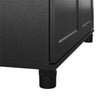 Lory Framed 36" Utility Cabinet - Black