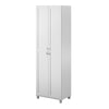 Lory Framed 24" Utility Cabinet - Dove Gray