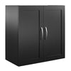 Lory Framed 24" Wall Cabinet - Black