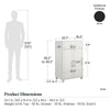 Callahan 24" 1 Drawer/2 Door Base Storage Cabinet - White