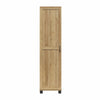 Lory Framed 60" Tall Storage Cabinet - Natural