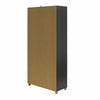 Camberly Framed 36" Utility Storage Cabinet - Black Oak
