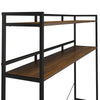 Beverly Over-The-Bed Storage for Full and Full XL Beds - Walnut