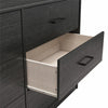Edgewater 6 Drawer Dresser, Black Oak - Black Oak