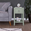 Her Majesty Narrow Side Table - Pale Green