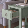 Her Majesty Narrow Side Table - Pale Green