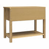 Primrose Wide 1 Drawer Nightstand with Open Shelf - Natural