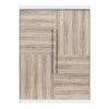 Pinnacle Full Wall Bed - Gray Oak
