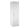 Her Majesty Single Wardrobe Side Storage Cabinet - White
