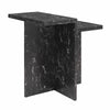 Brielle Accent Table - White marble