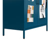 Annie Short Metal 2 Door Cabinet - Moroccan Blue