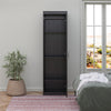 Her Majesty Single Wardrobe Side Storage Cabinet - Black Oak