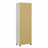 Kendall Fluted 24" Wide 2 Door Storage Cabinet - White