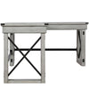 Wildwood L Desk with Lift Top, Rustic White - Rustic White