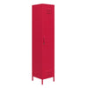 Cache 1 Door Tall Single Metal Locker-Style Storage Cabinet - Magenta