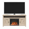 Farmington Electric Fireplace TV Console for TVs up to 60", Light Oak - Light Oak