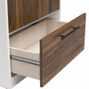 Pinnacle Shelving Unit or Wardrobe with Storage Drawer - Walnut