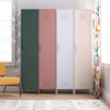 Cache 1-Door Tall Single Metal Locker Style Storage Cabinet - Parchment
