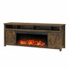Farmington Electric Fireplace TV Console with Remote for TVs up to 85" - Century Barn Pine